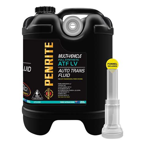 penrite multi vehicle atf lv|penrite lv automatic transmission fluid.